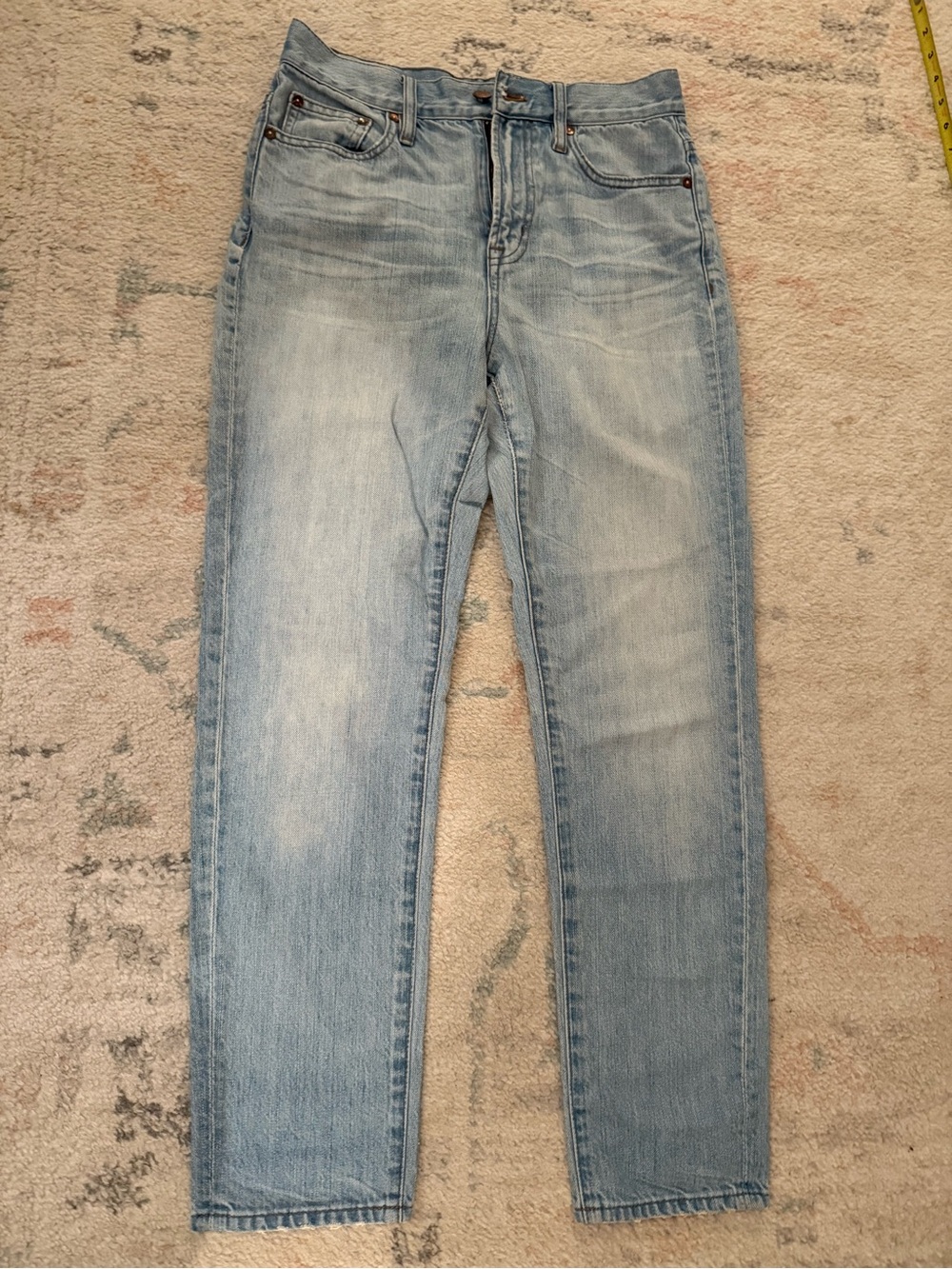 Light Wash Women's Straight-Leg Jeans